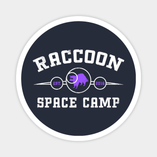 Raccoon Space Camp Magnet